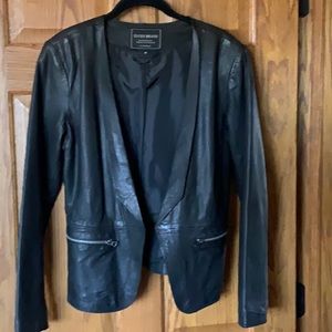 Lucky Brand lamb skin jacket